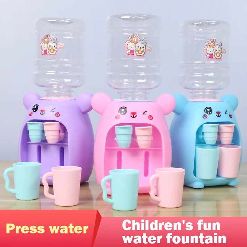 Mini Water Dispenser Kis Toy Cute House Toys Simulation Drinking Fountain Fun Childern Gift Can Be Used for Home Decoration
Mini Water Dispenser Kis Toy Cute House Toys Simulation Drinking Fountain Fun Childern Gift Can Be Used for Home Decoration