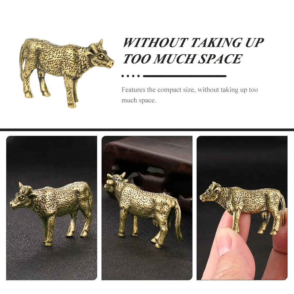 Brass Cow Statue Mini Desktop Decoration Home Adornment Office nament Tabletop Craft Practical Durability Garden Supplies
Brass Cow Statue Mini Desktop Decoration Home Adornment Office nament Tabletop Craft Practical Durability Garden Supplies