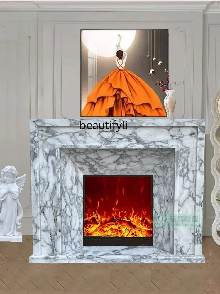 Marble Mantelshelf Arabescato Interior Simple Background Wall Hallway French Modern Stone Curio Cabinet
Marble Mantelshelf Arabescato Interior Simple Background Wall Hallway French Modern Stone Curio Cabinet