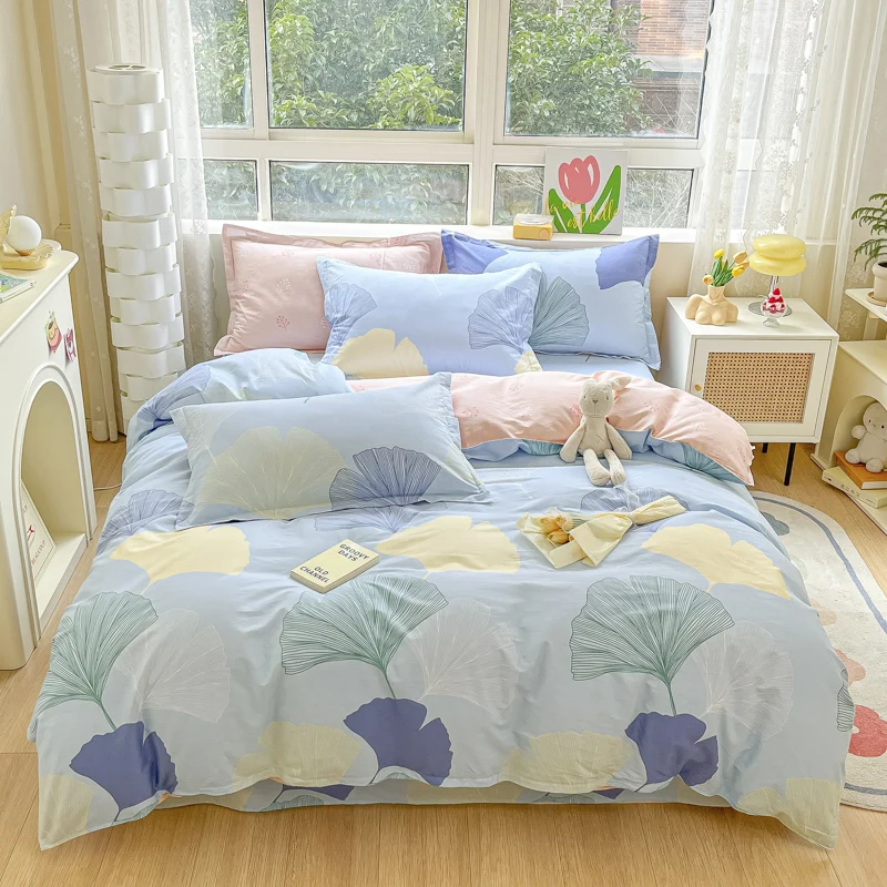 Autumn Ginkgo Leaf Printed 3 Piece Duvet Cover Set Fall Plant Botanical 100% Cotton Comforter Cover Set for Home Bedroom Bedding
Autumn Ginkgo Leaf Printed 3 Piece Duvet Cover Set Fall Plant Botanical 100% Cotton Comforter Cover Set for Home Bedroom Bedding