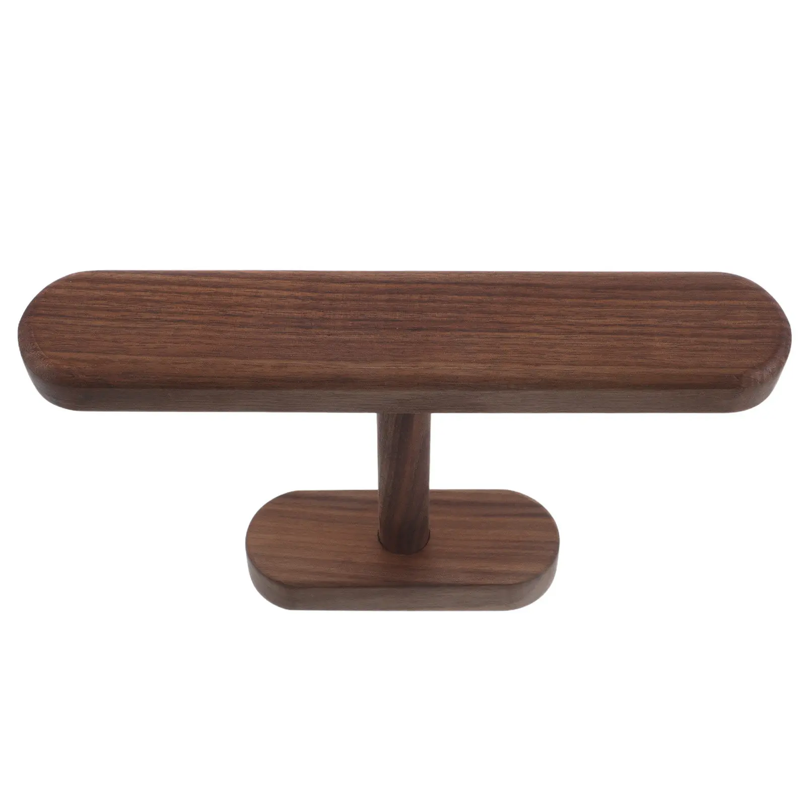 Wooden T-Bar Jewelry Display Stand Handmade Organizer Rack for Watches Bracelets Bangle Tabletop Home .24x5.71x4.92in
Wooden T-Bar Jewelry Display Stand Handmade Organizer Rack for Watches Bracelets Bangle Tabletop Home .24x5.71x4.92in