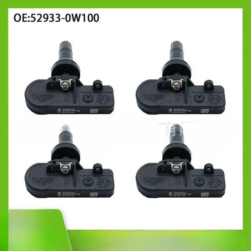 4pcs 52933-0W100 TPMS Tire Pressure Sensor for Hyundai Santa Fe 2009-2012 52933-0W100 529330W100
4pcs 52933-0W100 TPMS Tire Pressure Sensor for Hyundai Santa Fe 2009-2012 52933-0W100 529330W100