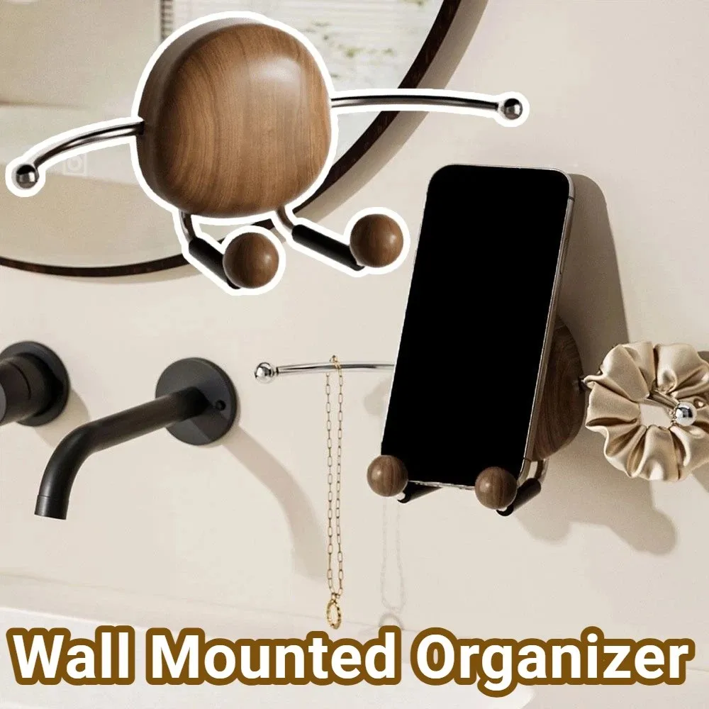 Stainless Steel Wall Mounted Organizer Rustproof Traceless Rustic Wall Mounted Hanger Removable with 4 Hooks
Stainless Steel Wall Mounted Organizer Rustproof Traceless Rustic Wall Mounted Hanger Removable with 4 Hooks