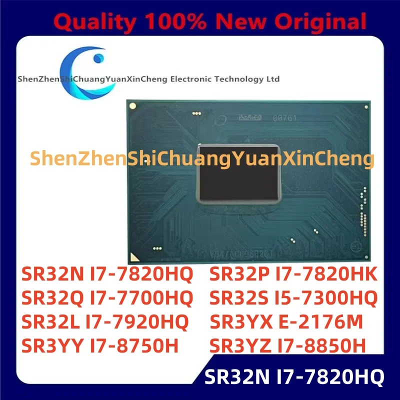 SR32N I7-7820HQ SR32P I7-7820HK SR32Q I7-7700HQ SR32S I5-7300HQ SR32L I7-7920HQ SR3YX E-2176M SR3YY I7-8750H SR3YZ I7-8850H CPU
SR32N I7-7820HQ SR32P I7-7820HK SR32Q I7-7700HQ SR32S I5-7300HQ SR32L I7-7920HQ SR3YX E-2176M SR3YY I7-8750H SR3YZ I7-8850H CPU
