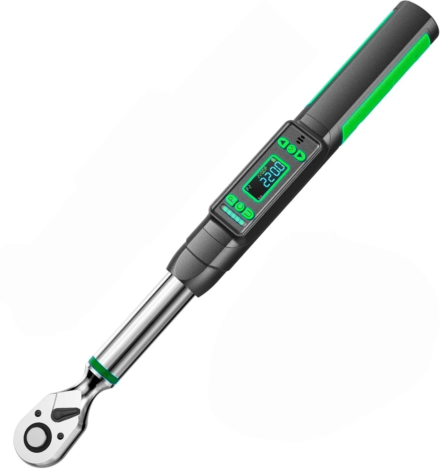 Digital Torque Wrench ± 2% Accuracy 0-220 N.m LCD Real-Time Peak Mode Preset Data Storage Dual Alarm Torque Wrench
Digital Torque Wrench ± 2% Accuracy 0-220 N.m LCD Real-Time Peak Mode Preset Data Storage Dual Alarm Torque Wrench