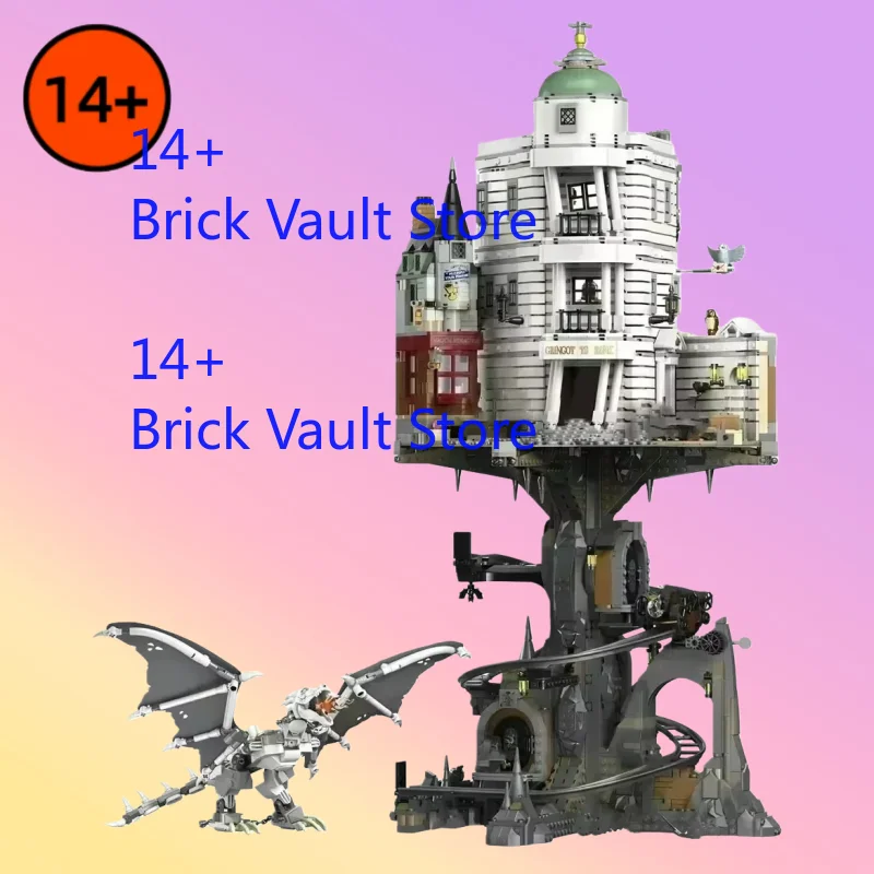 DIY 4803PCS Street View Assembly Bricks Classic Bank MOC-76417 Building Block Model Toy Kids Birthday Party Gifts for Boys Girls
DIY 4803PCS Street View Assembly Bricks Classic Bank MOC-76417 Building Block Model Toy Kids Birthday Party Gifts for Boys Girls