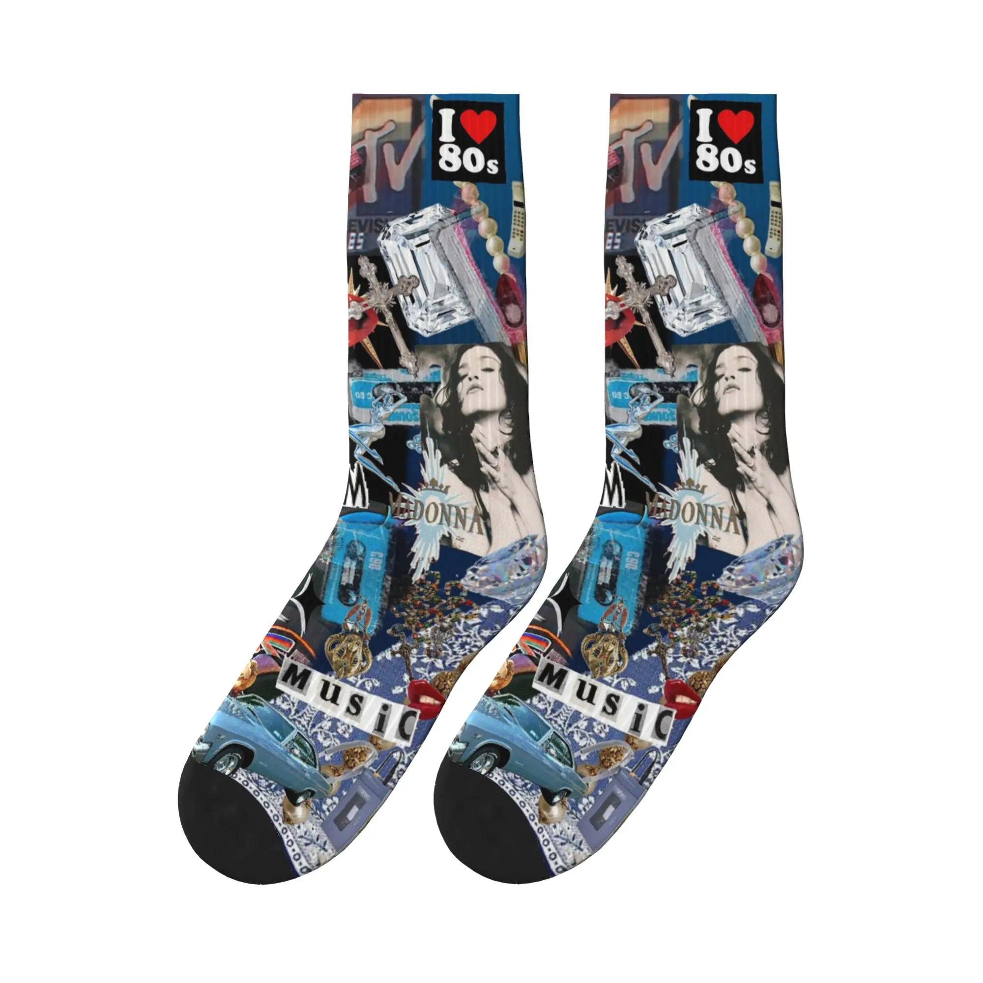 Madonna Sports Socks Super Soft Stockings All Season Long Socks for Man's Woman's Birthday Present
Madonna Sports Socks Super Soft Stockings All Season Long Socks for Man's Woman's Birthday Present