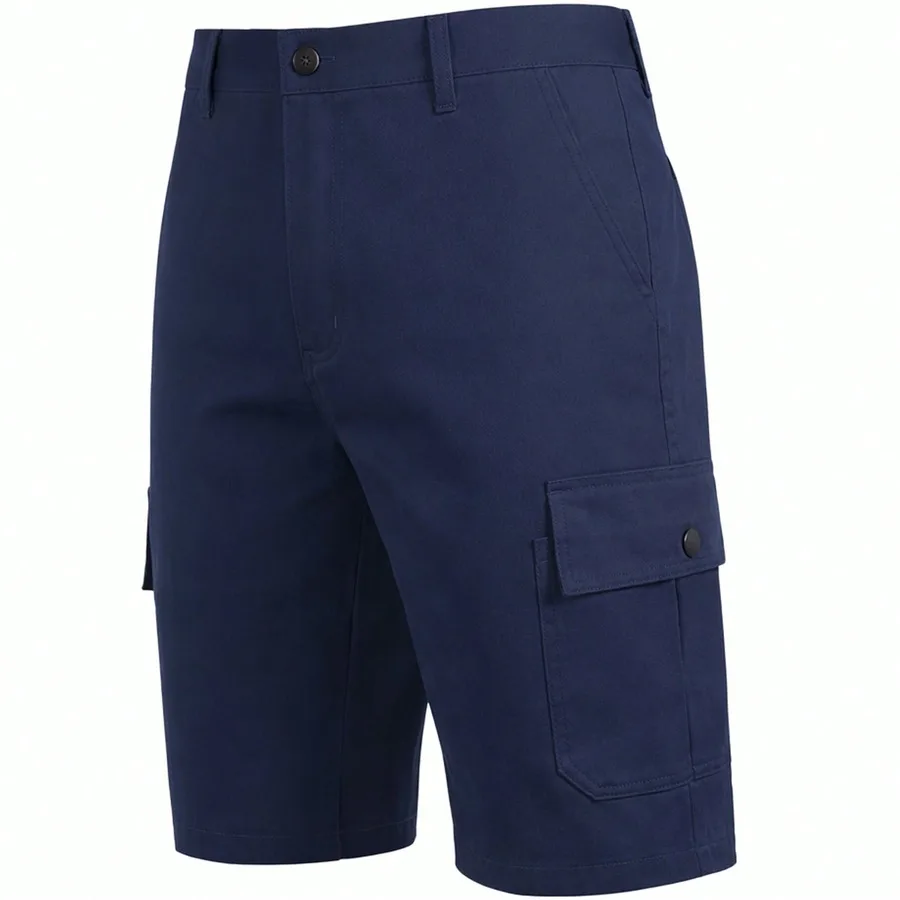 Men’s Cotton Blend Stretchable Cargo Shorts With Button Fly, Regular Fit, Sizes 30–40
Men’s Cotton Blend Stretchable Cargo Shorts With Button Fly, Regular Fit, Sizes 30–40