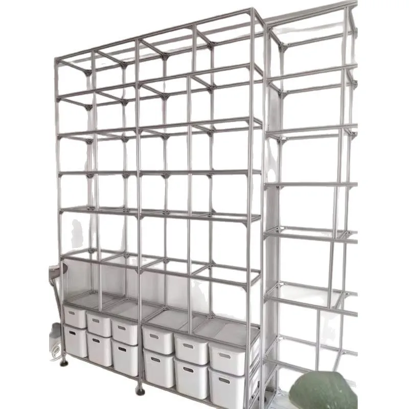 Birch aluminum bookshelf partition exhibition hall transparent shelf floor-to-ceiling design decorative display minimalist
Birch aluminum bookshelf partition exhibition hall transparent shelf floor-to-ceiling design decorative display minimalist