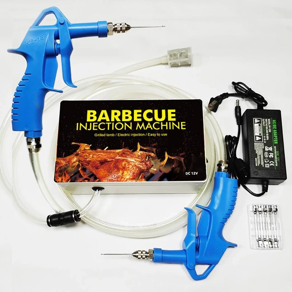 Meat Processor Saline Seasoning Injector Household Electric Saline Injection Pump Meat Pickling Machine Meat Marinated Syringe
Meat Processor Saline Seasoning Injector Household Electric Saline Injection Pump Meat Pickling Machine Meat Marinated Syringe