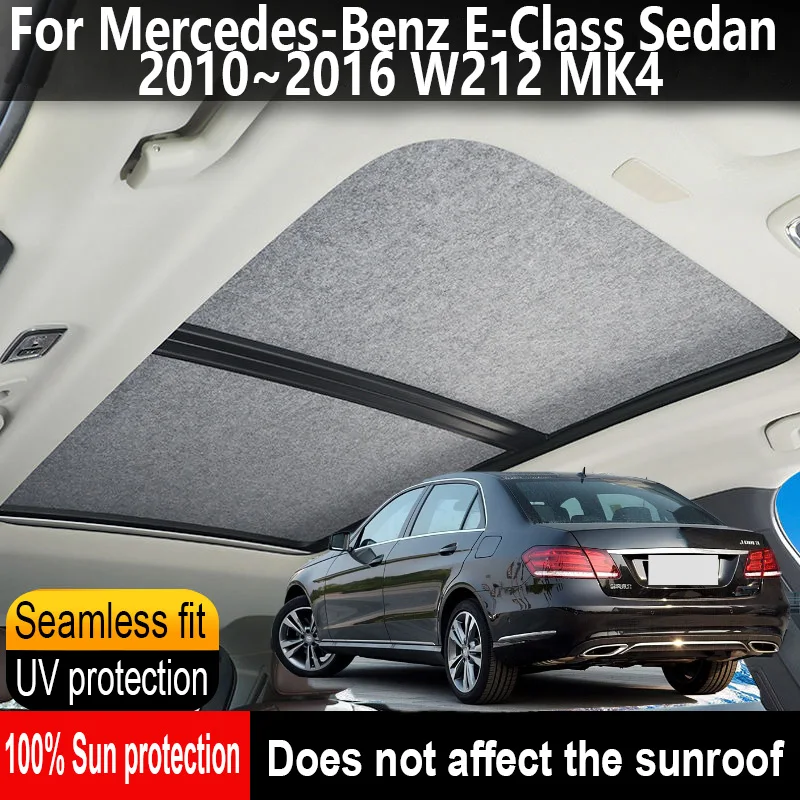 Car Sunroof Insulation Roof Visor For Mercedes-Benz E-Class Sedan W212 2010~2016 25 MK4 Anti-UV Adsorption Sky Curtain Sunshade
Car Sunroof Insulation Roof Visor For Mercedes-Benz E-Class Sedan W212 2010~2016 25 MK4 Anti-UV Adsorption Sky Curtain Sunshade