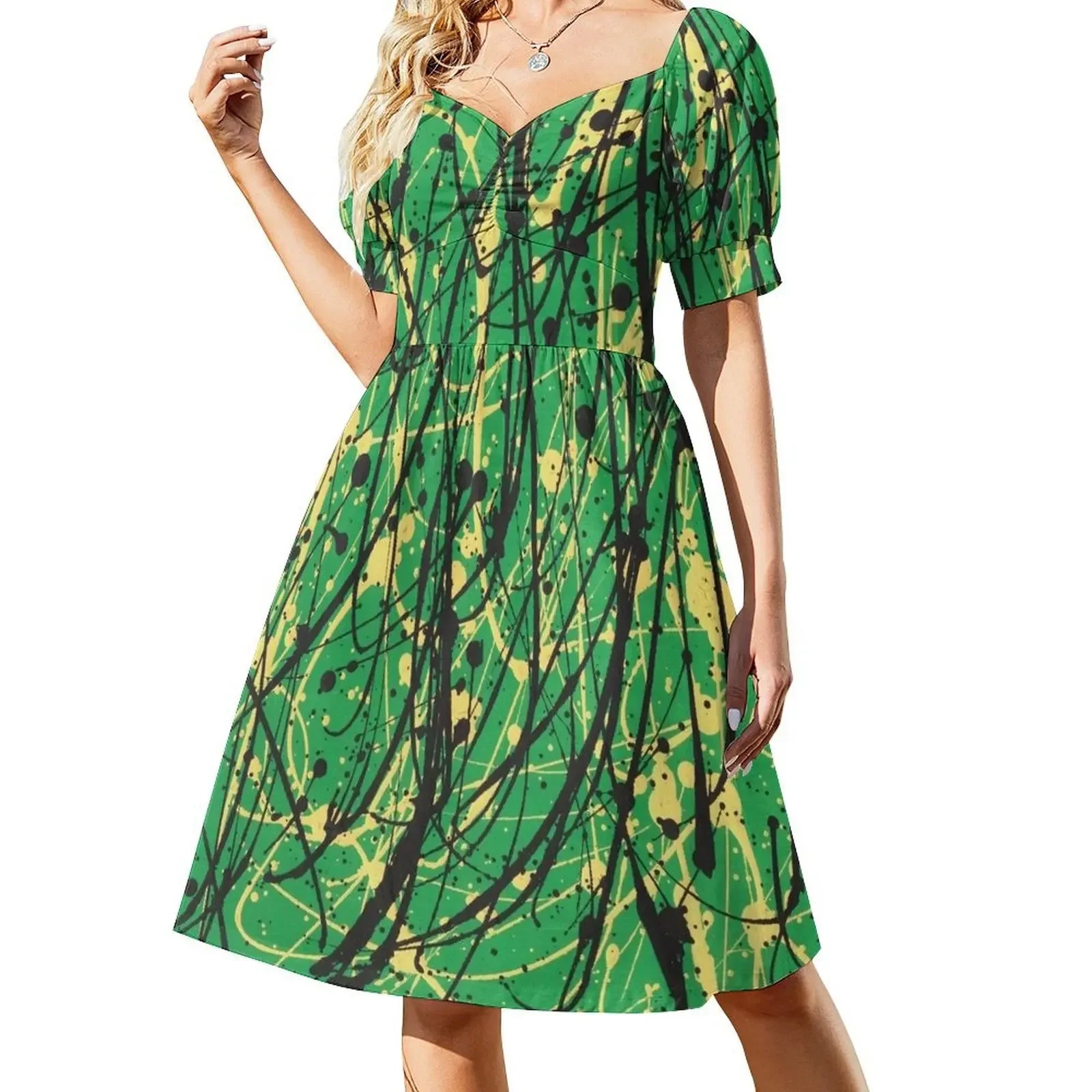 Dance of The Ancestors Splatter Art Sleeveless Dress loose women's dress purple dress Elegant gowns summer clothes for women
Dance of The Ancestors Splatter Art Sleeveless Dress loose women's dress purple dress Elegant gowns summer clothes for women