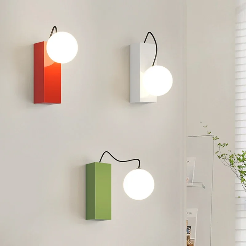 Cream Style Ball Bubble Wall Lamp Nordic Magnetic Suction Bedroom Bedside Lamp Designer Internet Red Children's Room Lamps Hot
Cream Style Ball Bubble Wall Lamp Nordic Magnetic Suction Bedroom Bedside Lamp Designer Internet Red Children's Room Lamps Hot