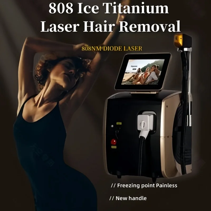 2025 Best Depiladora Laser New Black Ice Platinum Cooling System Skin Care 808nm Diode Laser Hair Removal Machine 3-wavelengths
2025 Best Depiladora Laser New Black Ice Platinum Cooling System Skin Care 808nm Diode Laser Hair Removal Machine 3-wavelengths