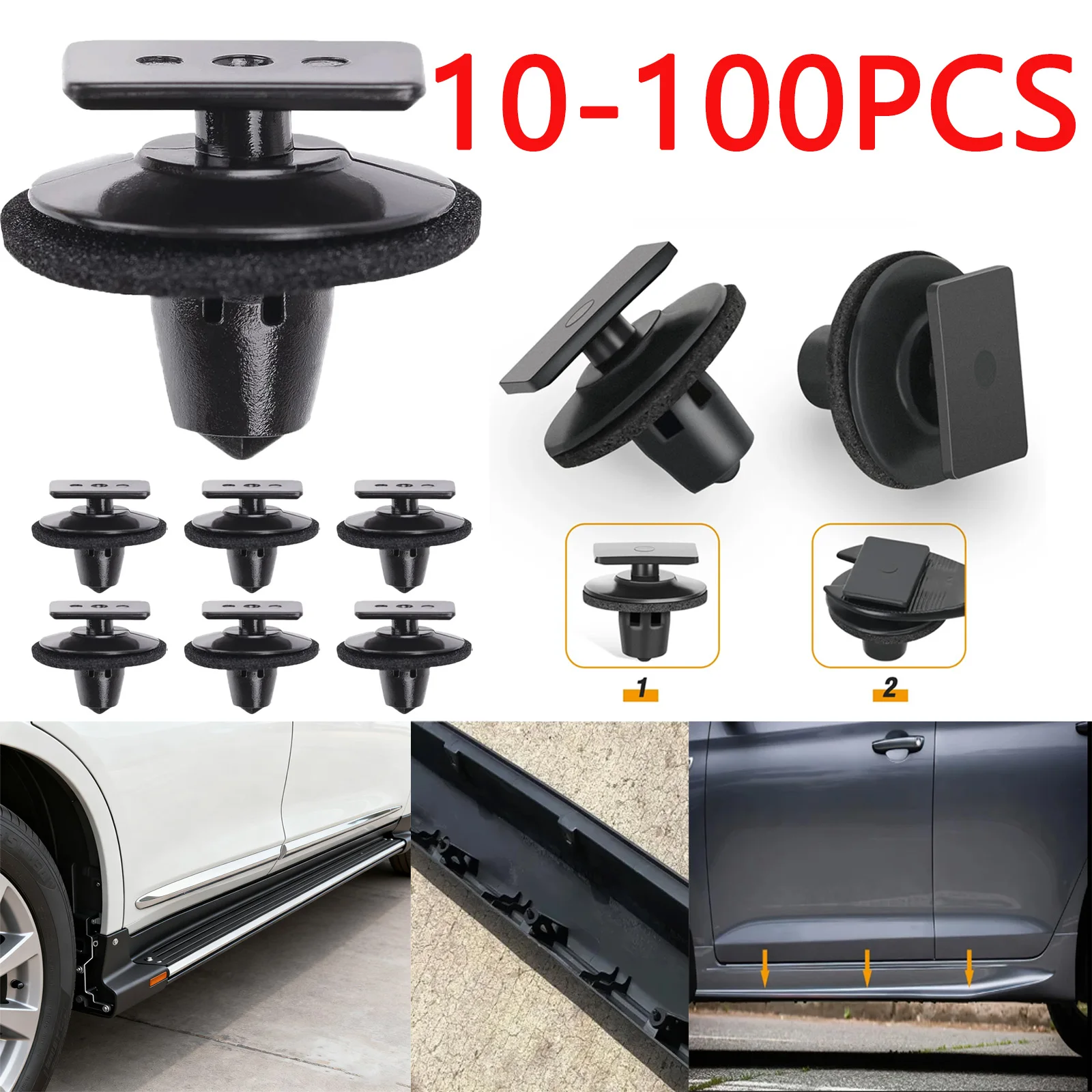 10-100PCS Car Rocker Panel Moulding Fastener Clips with Sealer Compatible with Altima Juke M35 M45 Nissan Infiniti 76882-EG01A
10-100PCS Car Rocker Panel Moulding Fastener Clips with Sealer Compatible with Altima Juke M35 M45 Nissan Infiniti 76882-EG01A
