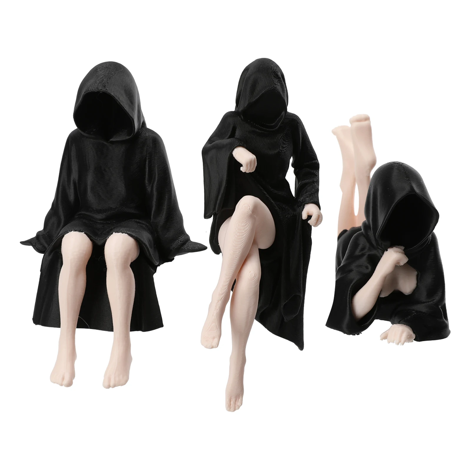 Mysterious Statue Gothic Queen Figure Bookshelf Decor Black Robed 3D Printing Sculpture Decorative Statue for Desk Bookshelf
Mysterious Statue Gothic Queen Figure Bookshelf Decor Black Robed 3D Printing Sculpture Decorative Statue for Desk Bookshelf