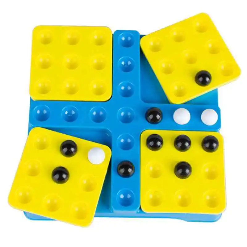 Black White Chess Five in A Row Orbital Logic Strategy Board Games For Adults & Kids Family Travel Party Fun Entertainment
Black White Chess Five in A Row Orbital Logic Strategy Board Games For Adults & Kids Family Travel Party Fun Entertainment