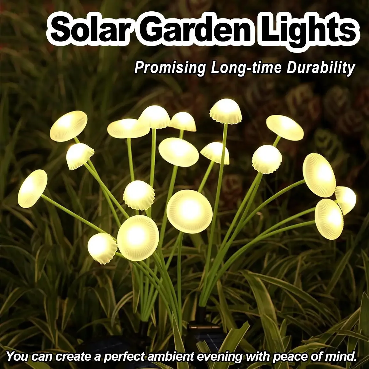 GEFENSISolar Garden Lights Led Jellyfish Sway Dusk To Dawn Outdoor Yard Outdoor Waterproof Ip65 Driveway Round Fence Light Lawn
GEFENSISolar Garden Lights Led Jellyfish Sway Dusk To Dawn Outdoor Yard Outdoor Waterproof Ip65 Driveway Round Fence Light Lawn