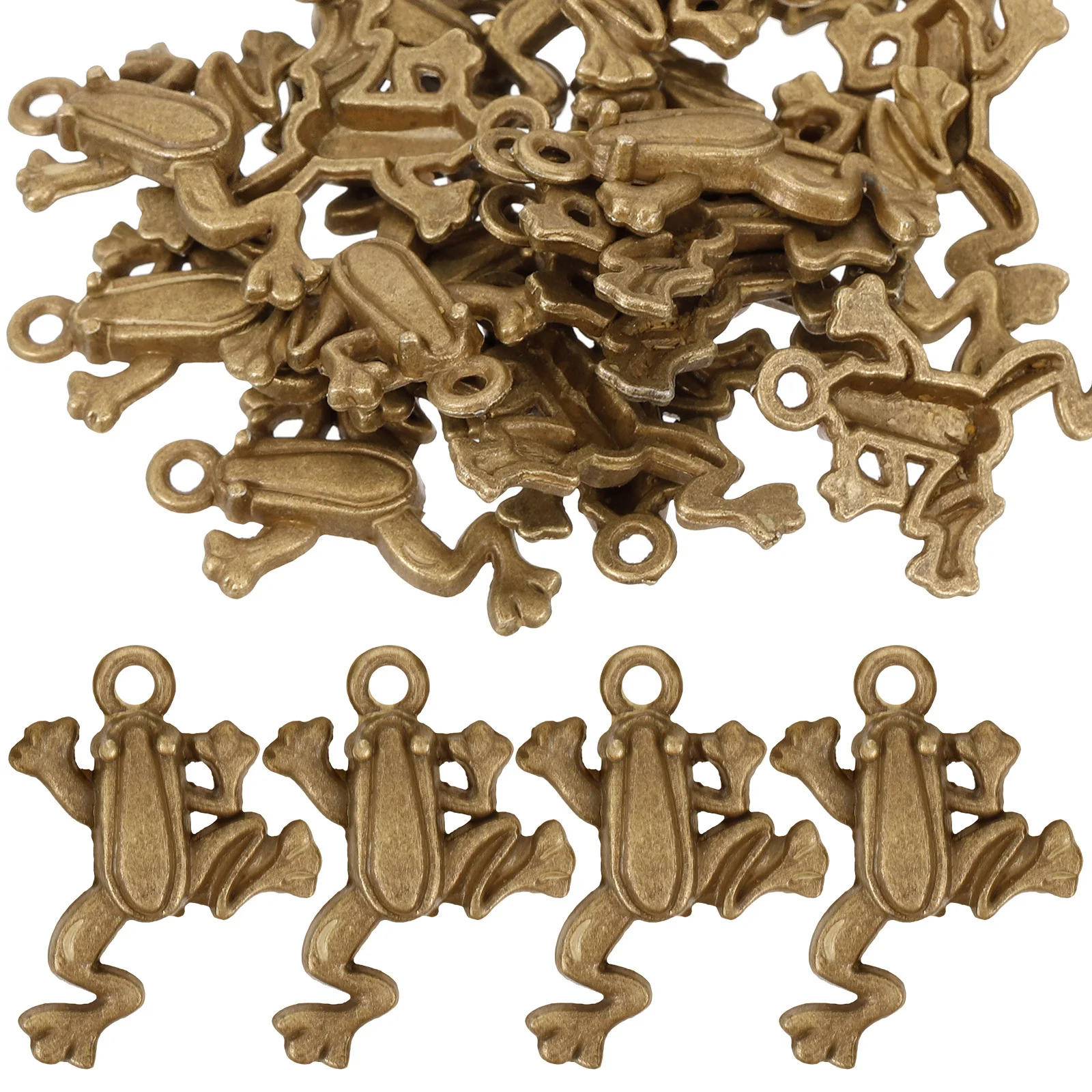 50Pcs Frog Charm Vintage Style Metal Pendant Charms for Necklace Bracelet Making DIY Craft Home Door Keychain Decor
50Pcs Frog Charm Vintage Style Metal Pendant Charms for Necklace Bracelet Making DIY Craft Home Door Keychain Decor