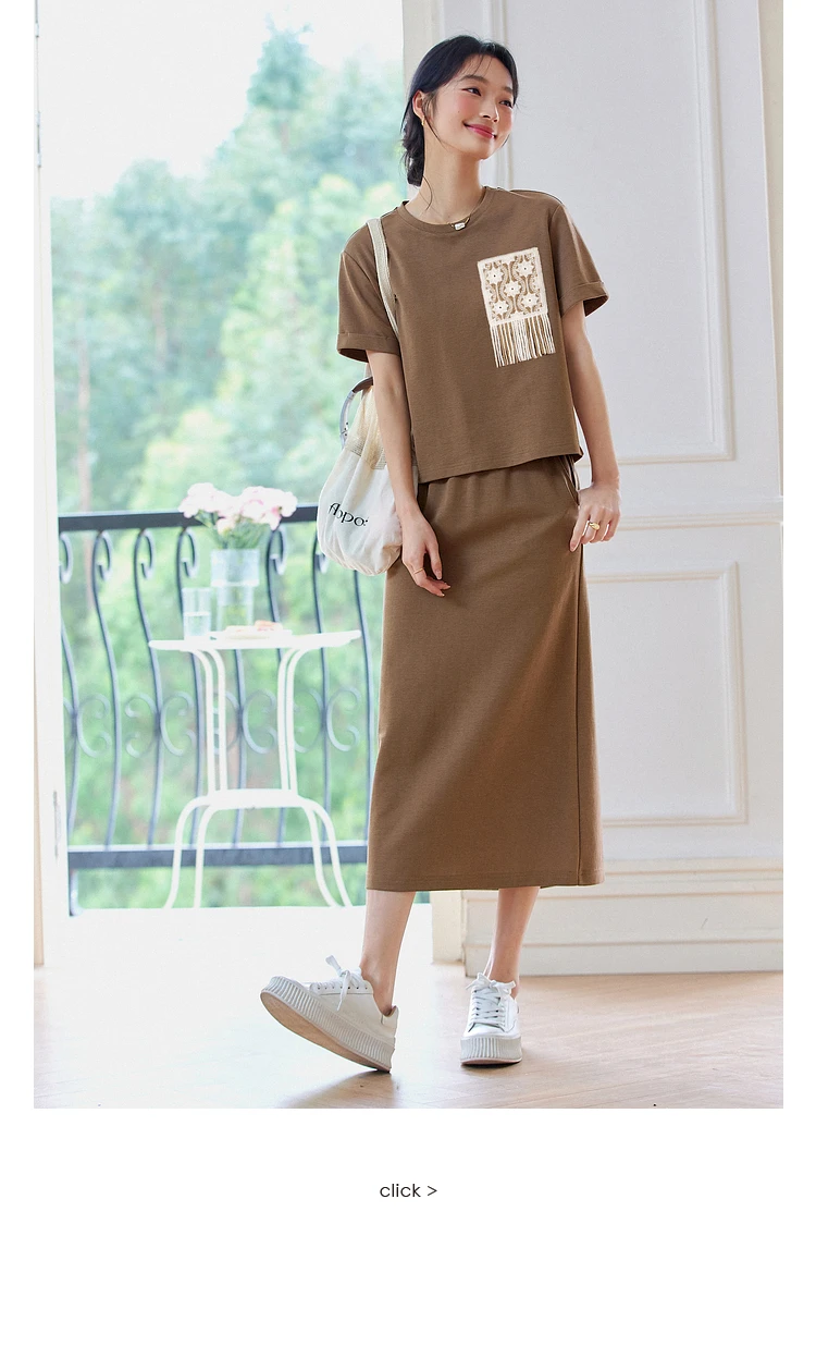 VIMLY Women's Summer Casual Skirt Set Two Piece 2025 Woman Outfit Fringe Pocket Top Midi Skirt Female Clothing Sets A1627
VIMLY Women's Summer Casual Skirt Set Two Piece 2025 Woman Outfit Fringe Pocket Top Midi Skirt Female Clothing Sets A1627