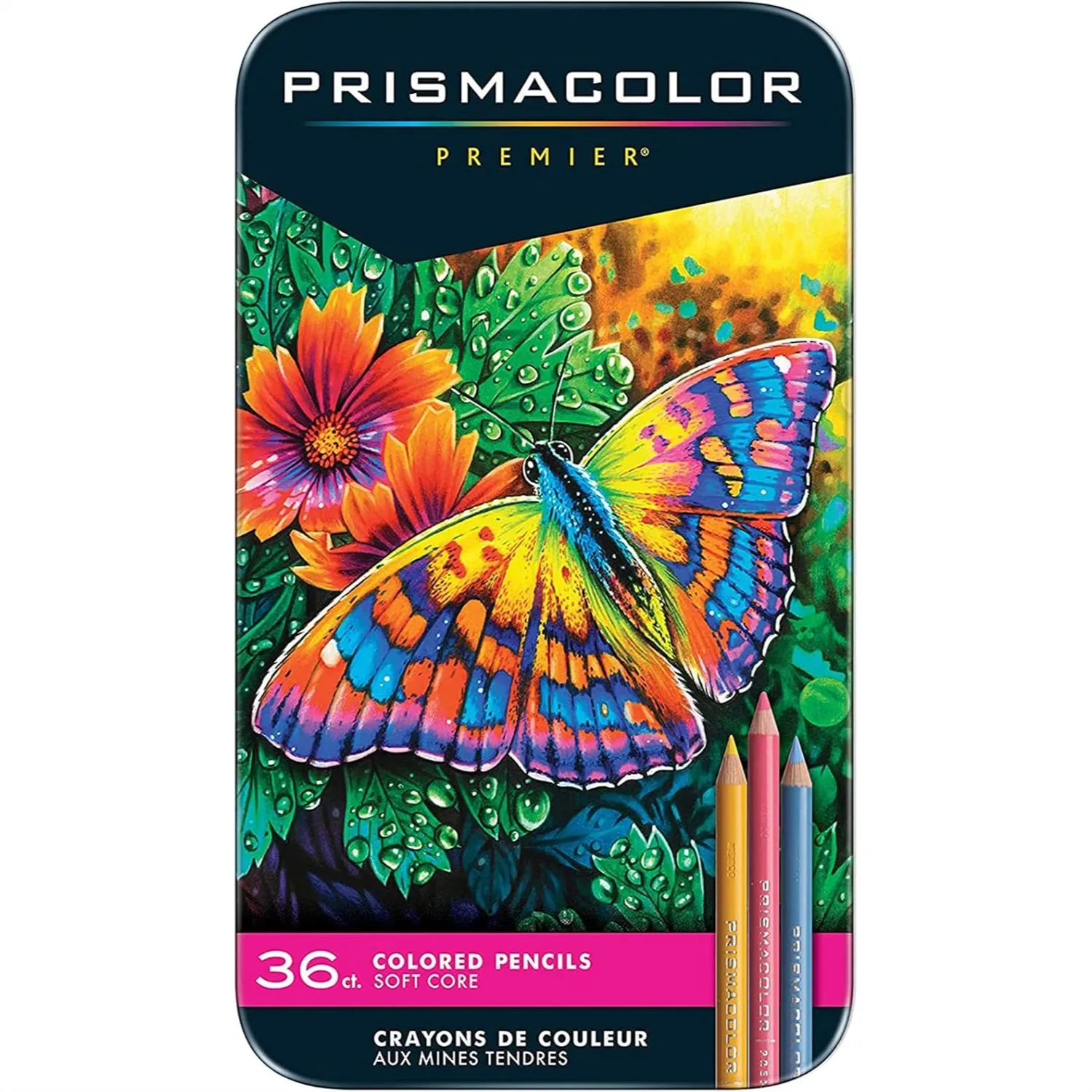 Soft Core Colored Pencils For Drawing And Coloring, Assorted Colors, 36 Count
Soft Core Colored Pencils For Drawing And Coloring, Assorted Colors, 36 Count