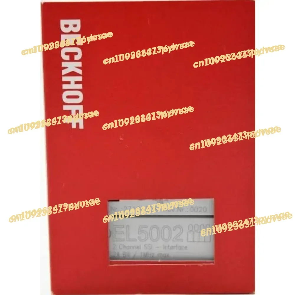 NEW 2025 Beckhoff EL5002 EtherCAT Terminal 2 Channel Encoder Interface SSI NEW
NEW 2025 Beckhoff EL5002 EtherCAT Terminal 2 Channel Encoder Interface SSI NEW