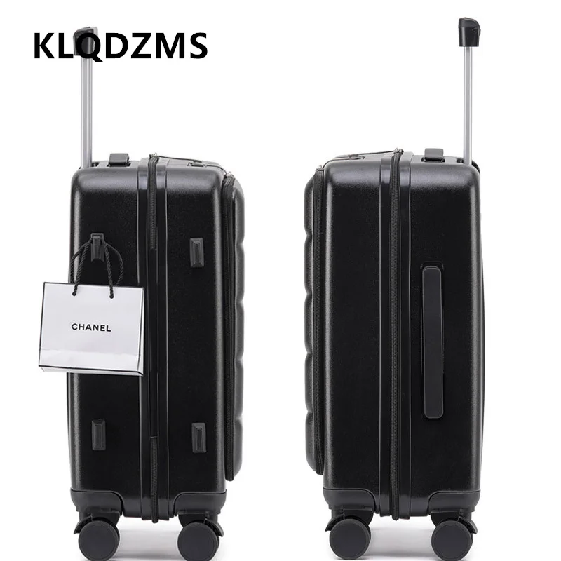 KLQDZMS Laptop Suitcase 20 Inches Front Opening Boarding Case 24"USB Charging Trolley Case Women's Multi-function Luggage
KLQDZMS Laptop Suitcase 20 Inches Front Opening Boarding Case 24"USB Charging Trolley Case Women's Multi-function Luggage