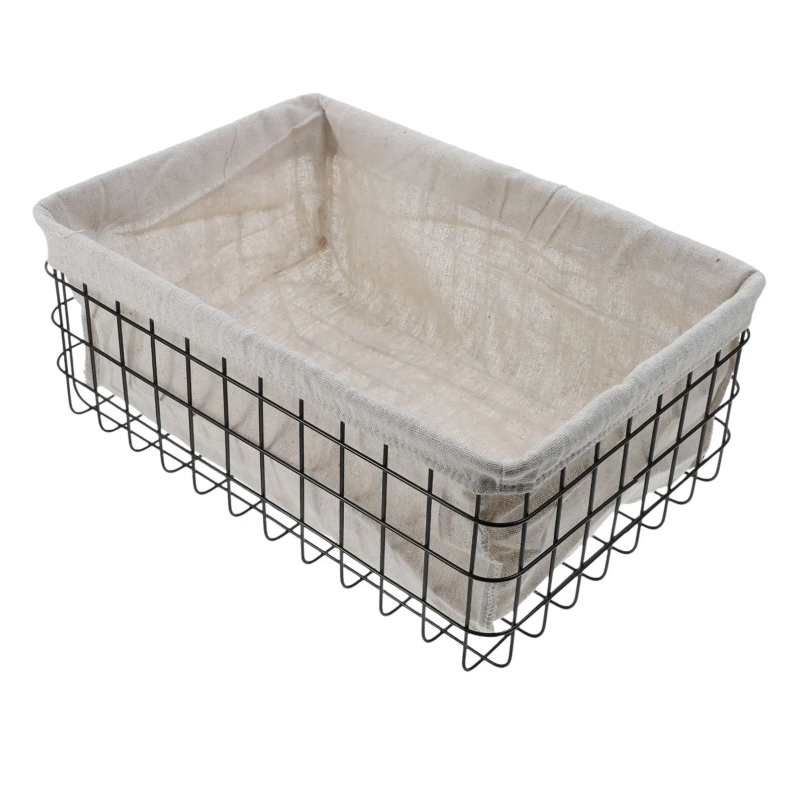 Metal Wire Container Iron Storage Baskets for Makeup Snacks Desktop Organizer Large Capacity Bathroom Basket Sturdy Material
Metal Wire Container Iron Storage Baskets for Makeup Snacks Desktop Organizer Large Capacity Bathroom Basket Sturdy Material