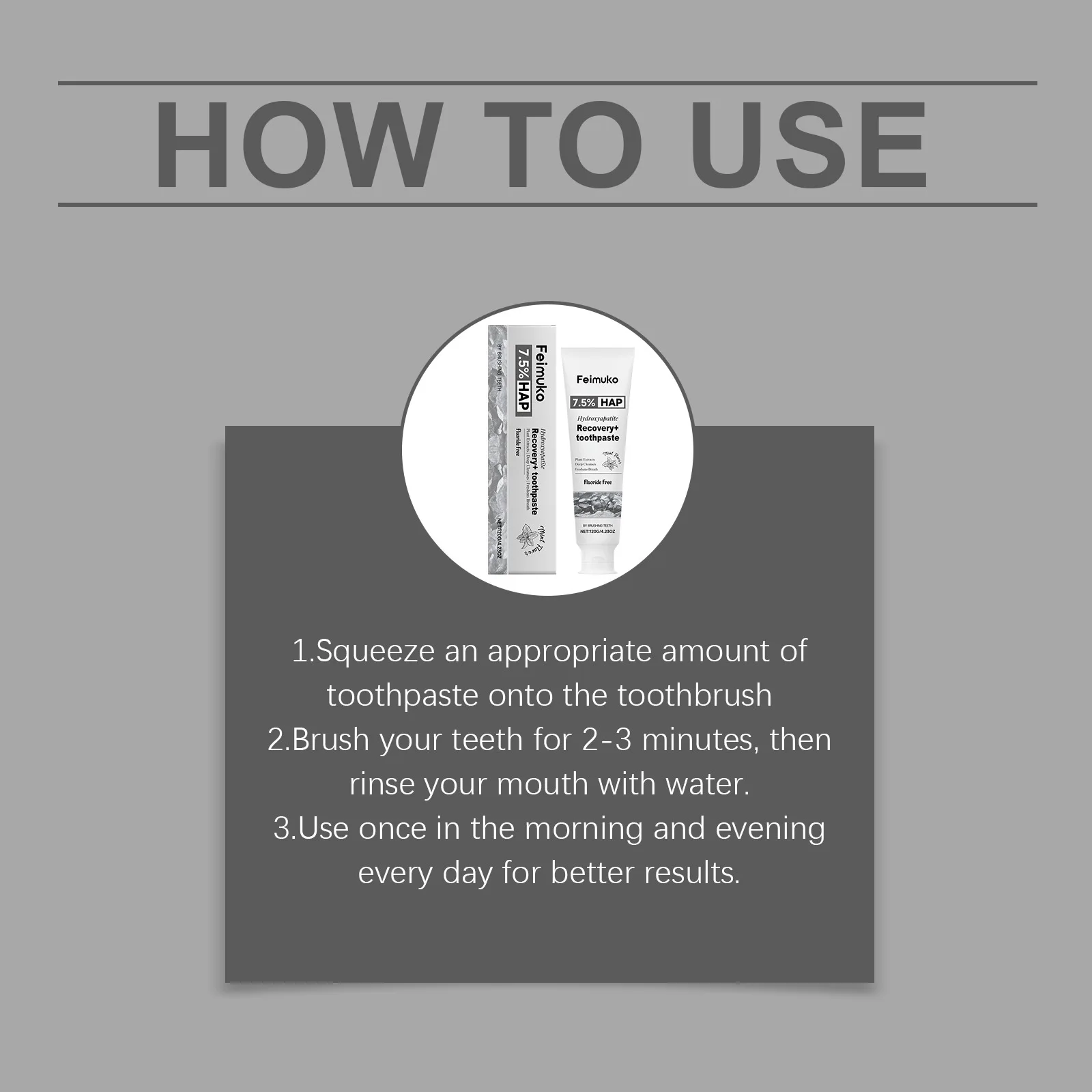 Hydroxyapatite Toothpaste Deep Cleaning Teeth Brightening Long-Lasting Breath Freshness Repair Enamel Whitening Teeth Toothpaste
Hydroxyapatite Toothpaste Deep Cleaning Teeth Brightening Long-Lasting Breath Freshness Repair Enamel Whitening Teeth Toothpaste