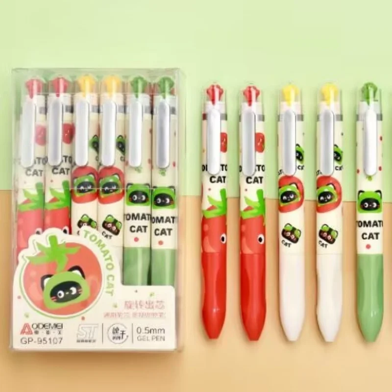 36pcs/lot Kawaii Cat Gel Pen Cute 0.5mm Neutral Pen School writing Supplies Promotional Gift
36pcs/lot Kawaii Cat Gel Pen Cute 0.5mm Neutral Pen School writing Supplies Promotional Gift