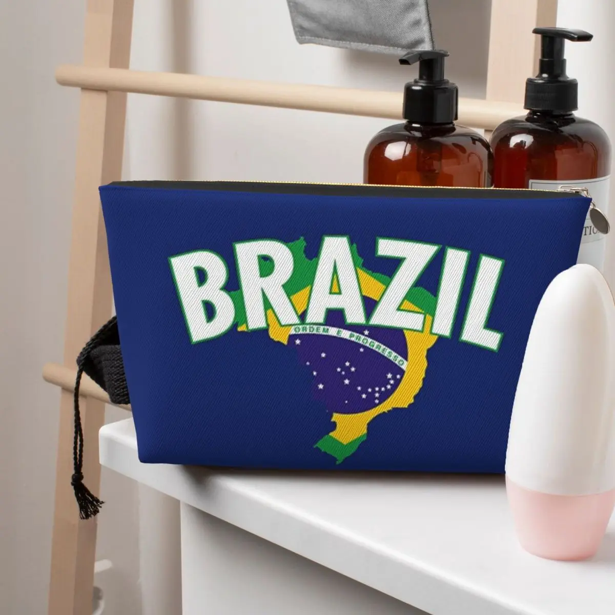 Brazil National Flag (4) Women Cosmetic Bag Travel Makeup Organizer Pouch Toiletry Storage Dopp Kit Box
Brazil National Flag (4) Women Cosmetic Bag Travel Makeup Organizer Pouch Toiletry Storage Dopp Kit Box