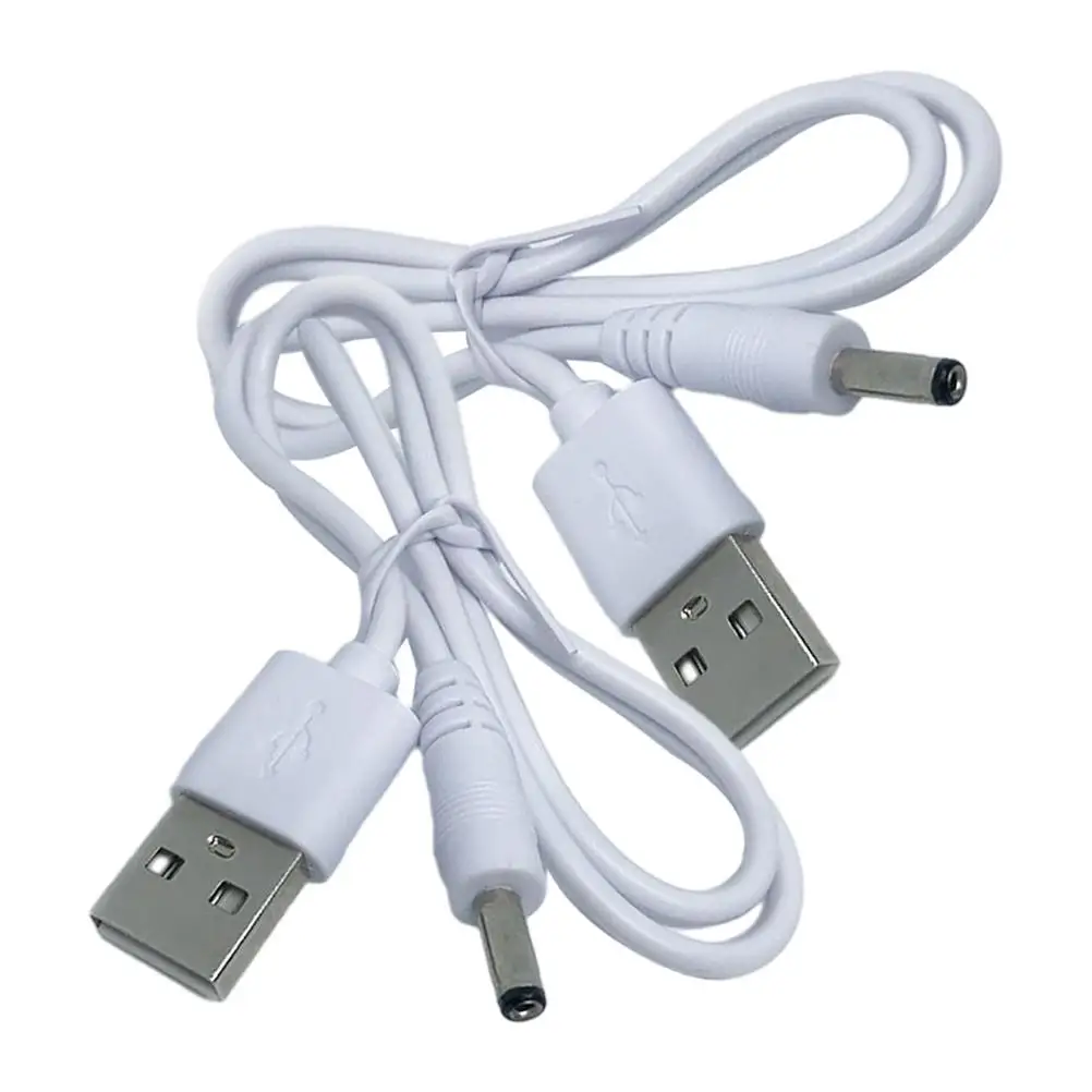 2 Pcs Cable Usb Dc Charging Cable 3.5mm Cord USB to DC Adapter Cord for Lamp Fan Tablet
2 Pcs Cable Usb Dc Charging Cable 3.5mm Cord USB to DC Adapter Cord for Lamp Fan Tablet