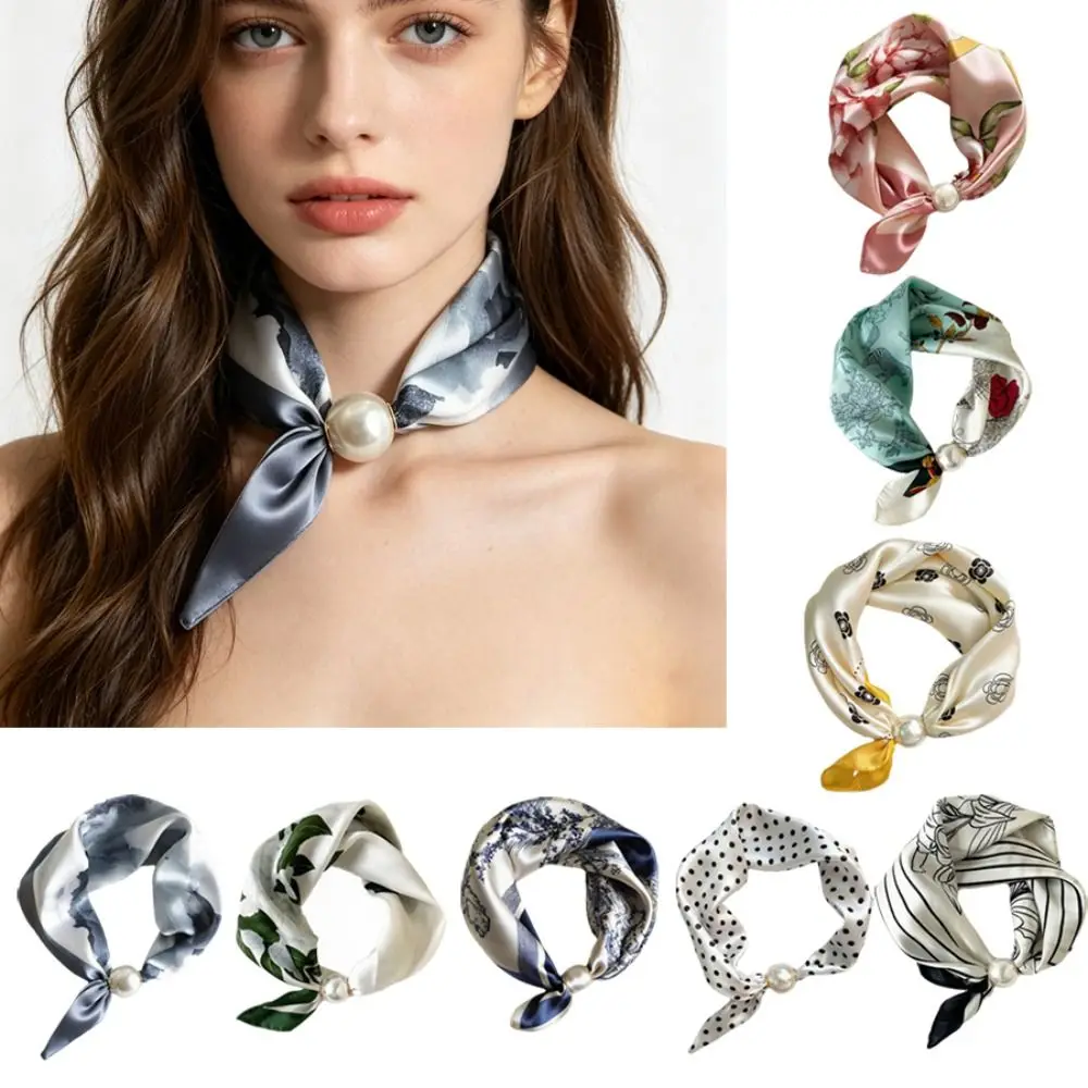 Luxury Lightweight Silk Scarf Breathable Artistic Magnetic Clasp Scarf Soft Versatile Pearl Buckle Scarf Female
Luxury Lightweight Silk Scarf Breathable Artistic Magnetic Clasp Scarf Soft Versatile Pearl Buckle Scarf Female