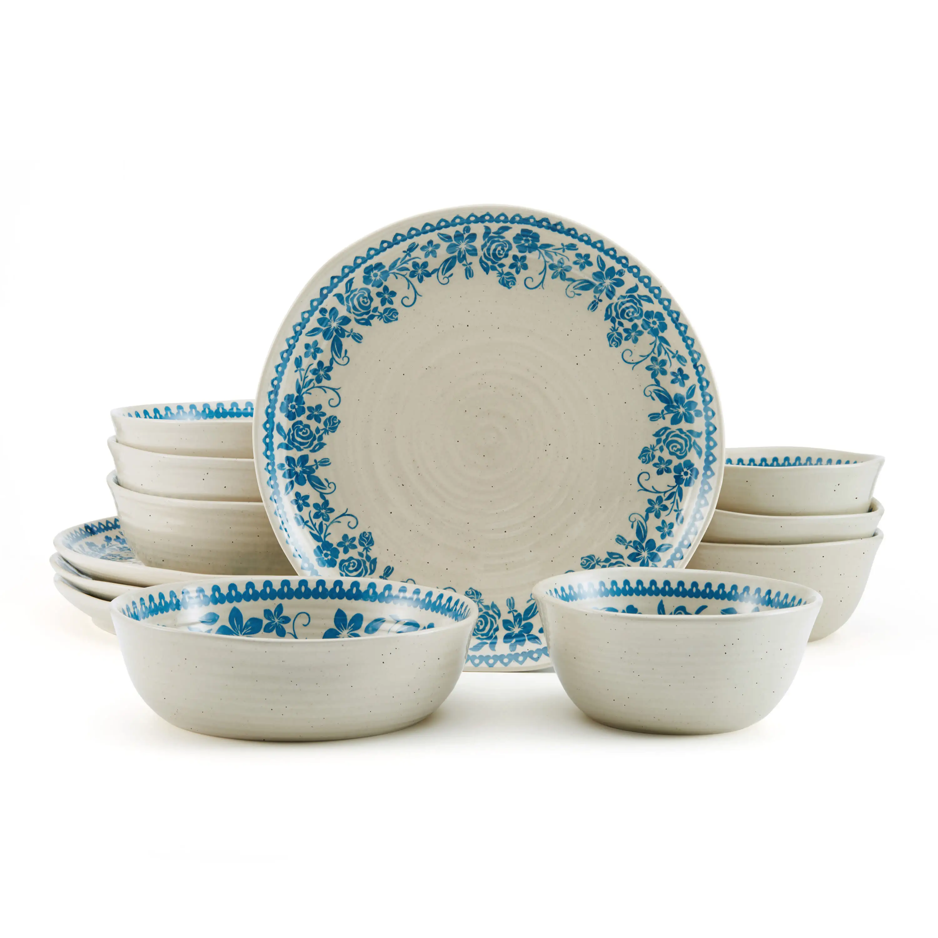 Blue 12-Piece Dinnerware Set, Modern Tableware for Home Dining
Blue 12-Piece Dinnerware Set, Modern Tableware for Home Dining
