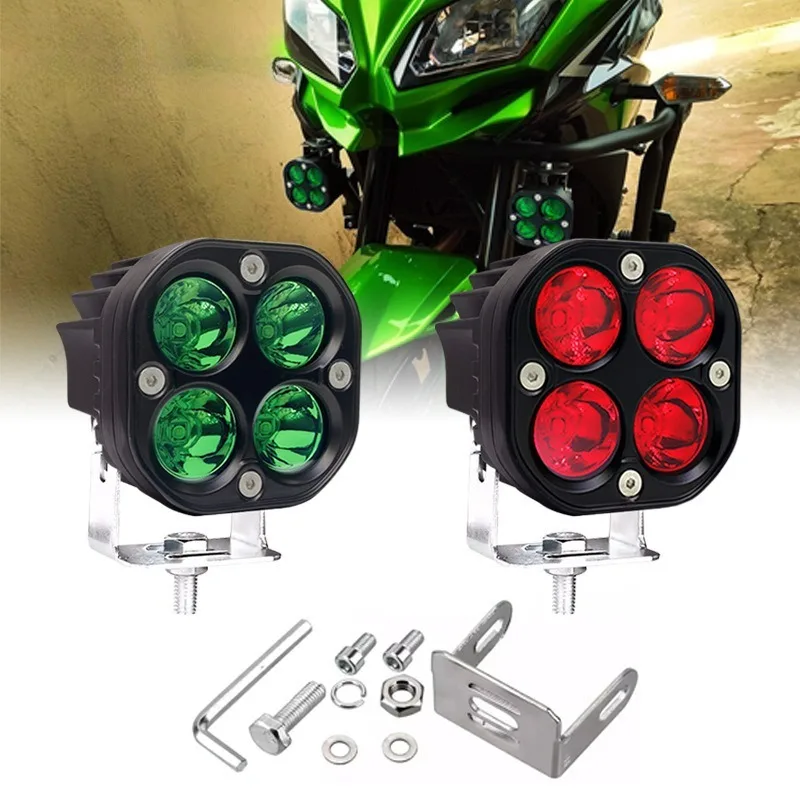 Car Fog Lamp Green/Red 3 Inch 40W Motorcycle Driving Lights Led Work Light Bar Square Spotlight for 4x4 Offroad Tractors
Car Fog Lamp Green/Red 3 Inch 40W Motorcycle Driving Lights Led Work Light Bar Square Spotlight for 4x4 Offroad Tractors