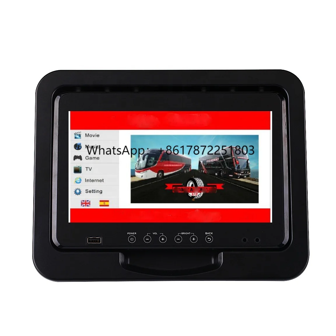 Bus Entertainment System MOD System 10.1inch Vehicle Bus Entertainment System with Live Tour Announcement
Bus Entertainment System MOD System 10.1inch Vehicle Bus Entertainment System with Live Tour Announcement