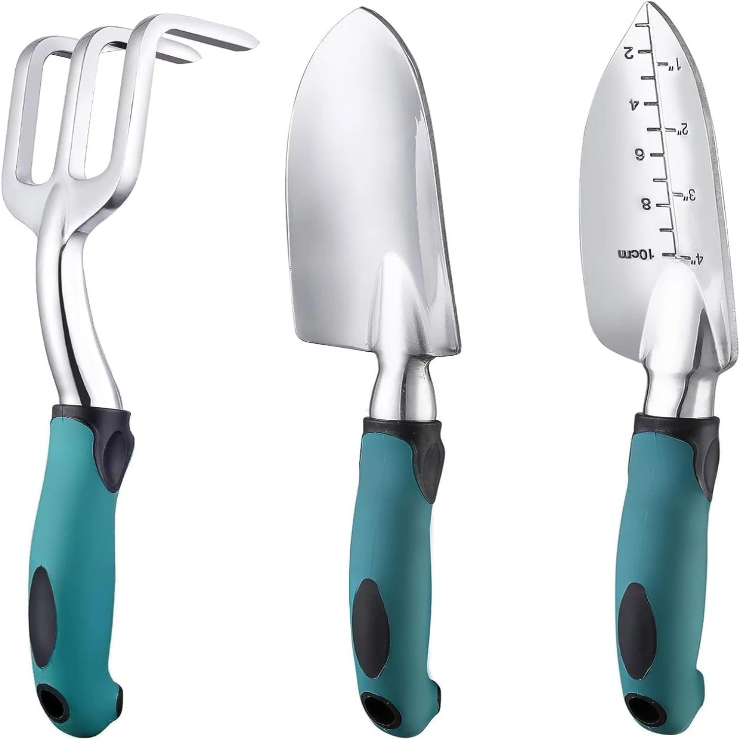 Garden Tools Set 3 Pack Gardening Include Garden Shovel Transplant Trowel and Hand Rake with Ergonomic Non-Slip Handle for Women
Garden Tools Set 3 Pack Gardening Include Garden Shovel Transplant Trowel and Hand Rake with Ergonomic Non-Slip Handle for Women