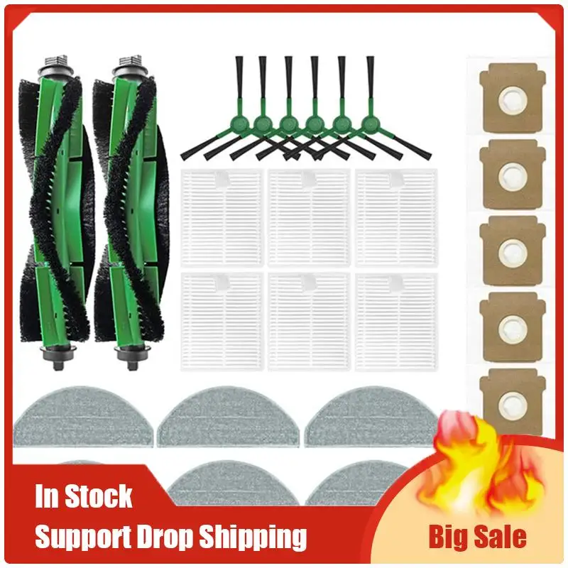 Limited Edition Roller Side Brush Mops Dust Bags Robot Vacuum For Irobot Roomba Combo Essential/2 Essential,Roomba Vac 2 Essenti
Limited Edition Roller Side Brush Mops Dust Bags Robot Vacuum For Irobot Roomba Combo Essential/2 Essential,Roomba Vac 2 Essenti