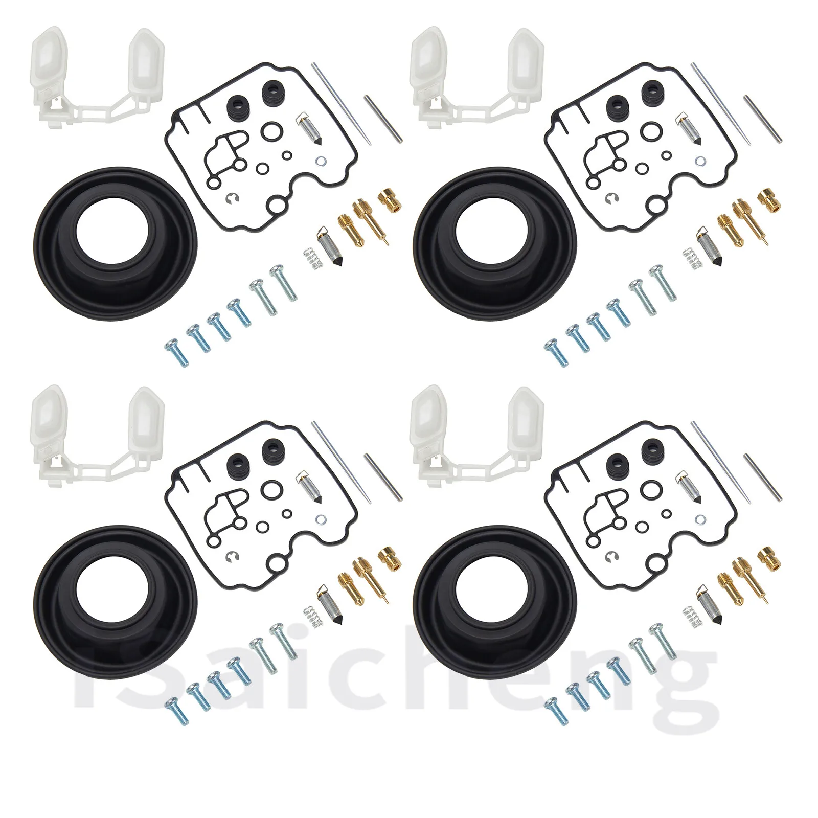 Carburetor Rebuild Kit w/Carb Float Diaphragm For Yamaha FZR600R FZR 600 1990-99
Carburetor Rebuild Kit w/Carb Float Diaphragm For Yamaha FZR600R FZR 600 1990-99