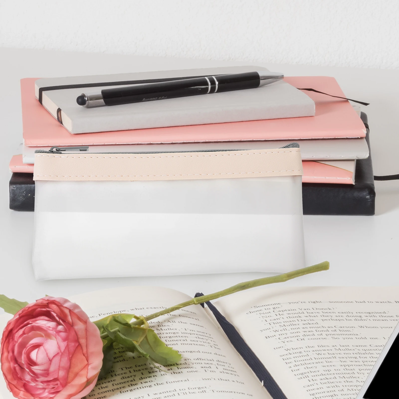 4 Pcs Stationery Bag Coin Storage Pen Utility Filling Beige Tpu Children's Cases
4 Pcs Stationery Bag Coin Storage Pen Utility Filling Beige Tpu Children's Cases