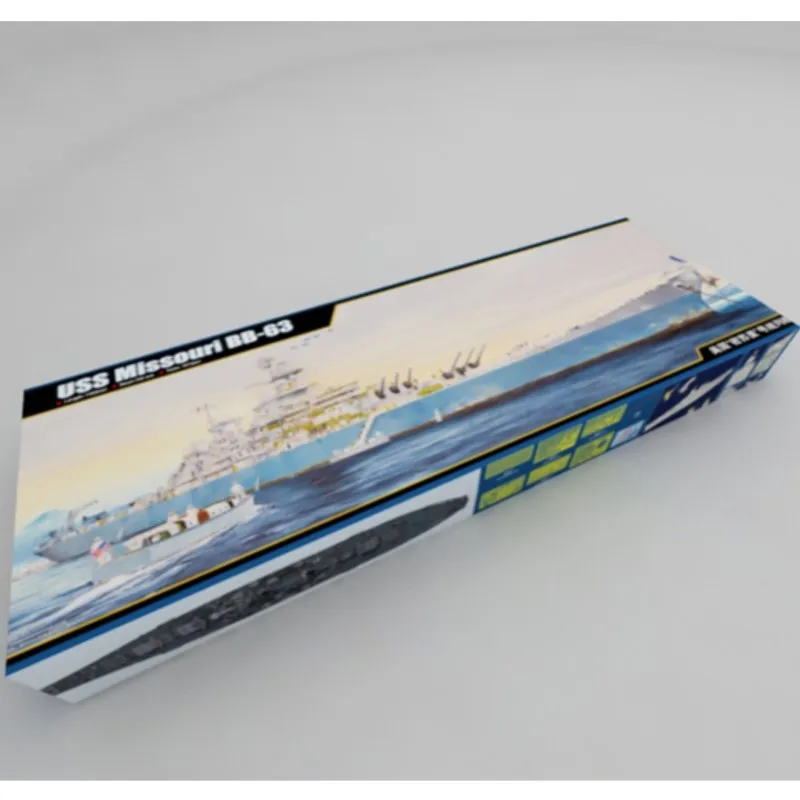 Trumpeter 03705, масштаб 1/200, USS Missouri BB-63, линкор Warcraft, пластиковая модель дисплея, комплект для сборки военного корабля TH08991
Trumpeter 03705, масштаб 1/200, USS Missouri BB-63, линкор Warcraft, пластиковая модель дисплея, комплект для сборки военного корабля TH08991