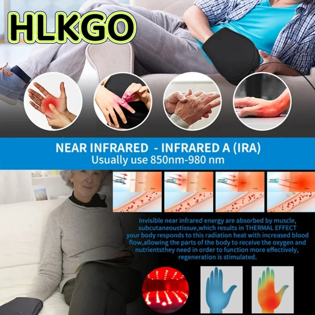 Перчатки для терапии красным светом при болях при артрите, инфракрасные варежки для рук для улучшения кровообращения и облегчения жесткости
Перчатки для терапии красным светом при болях при артрите, инфракрасные варежки для рук для улучшения кровообращения и облегчения жесткости