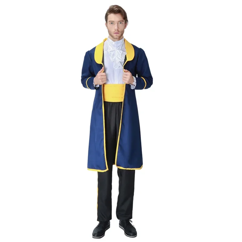 Adult Men Prince King Soldier T Shirt Pants Belt Jacket Set Halloween Role Play Dress Up Cosplay Costume
Adult Men Prince King Soldier T Shirt Pants Belt Jacket Set Halloween Role Play Dress Up Cosplay Costume