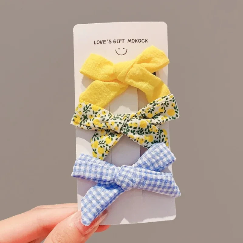 Korean Style Pastoral Kids Hair Clips Set Cute Gingham Floral Solid Bow No Hurt Hair Full Wrapped Toddler Girls Hair Accessories
Korean Style Pastoral Kids Hair Clips Set Cute Gingham Floral Solid Bow No Hurt Hair Full Wrapped Toddler Girls Hair Accessories