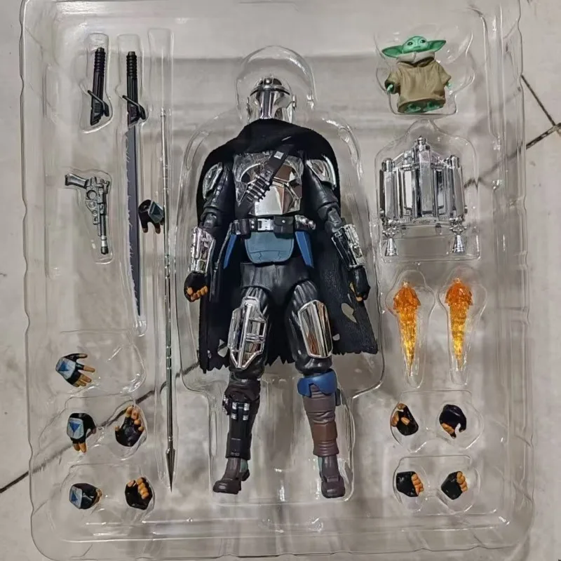 Star-Wars Mandalorian 2.0 Electroplated Din Djarin Boxed Articulated Action Figure Collectible Model Toy for Collectors Gk Toy
Star-Wars Mandalorian 2.0 Electroplated Din Djarin Boxed Articulated Action Figure Collectible Model Toy for Collectors Gk Toy