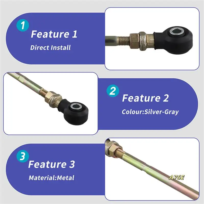 ATV Parts Tie Rod End Ball Head Tie Rod Assembly For Linhai LH260 300 20629 8E0-0107-02-00 8K0-0107-02-00
ATV Parts Tie Rod End Ball Head Tie Rod Assembly For Linhai LH260 300 20629 8E0-0107-02-00 8K0-0107-02-00