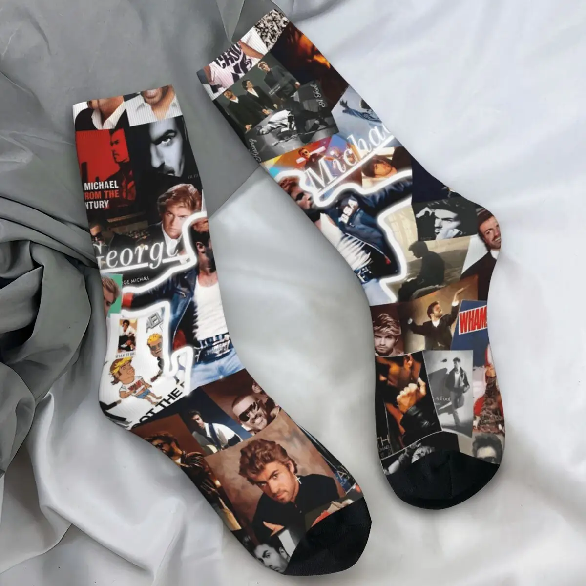 Носки Джорджа Михаэла, весенние чулки для английской певицы, забавные мужские мягкие носки для взрослых, противоскользящие носки с графическим рисунком для скейтборда
Носки Джорджа Михаэла, весенние чулки для английской певицы, забавные мужские мягкие носки для взрослых, противоскользящие носки с графическим рисунком для скейтборда