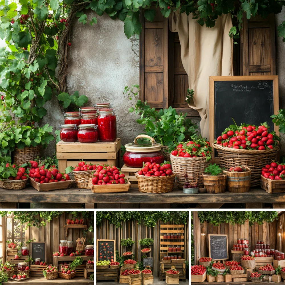 Village Fair Strawberries Themed Strawberry Harvest Backdrop Kids Baby Cake Photography Props Child Adult Studio Backgrounds
Village Fair Strawberries Themed Strawberry Harvest Backdrop Kids Baby Cake Photography Props Child Adult Studio Backgrounds