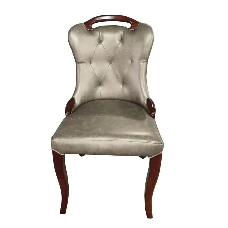 Factory wholesale European-style solid wood dining chairs Modern simple fashion home restaurant Hotel box tables and chairs Leat
Factory wholesale European-style solid wood dining chairs Modern simple fashion home restaurant Hotel box tables and chairs Leat