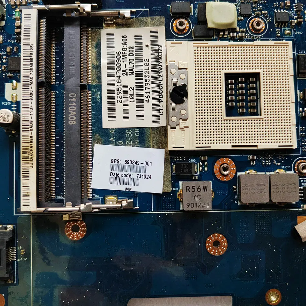 NAL70 LA-4107P For HP Pavilion DV4-2028LA DV4-2000 NOTEBOOK Laptop Motherboard 590349-001 DDR3 100% Tested
NAL70 LA-4107P For HP Pavilion DV4-2028LA DV4-2000 NOTEBOOK Laptop Motherboard 590349-001 DDR3 100% Tested